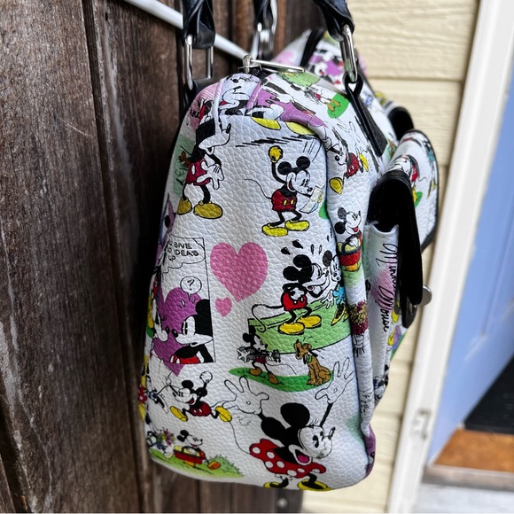 Disney Parks Mickey & Minnie Mouse Cartoon Purse Handbag - Picture 14 of 14